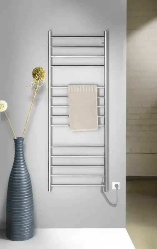 Uitverkoop Sapho Redondo elektrische radiator 60x150cm 130W chroom