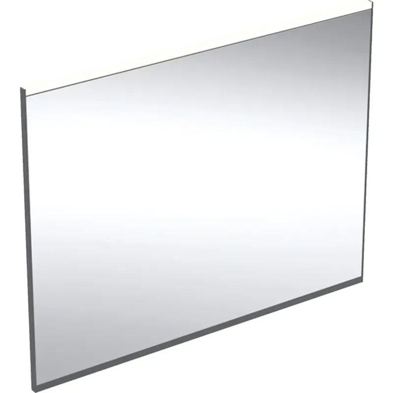 Direct Beschikbaar Geberit Option spiegel met verlichting en verwarming 90x70cm zwart