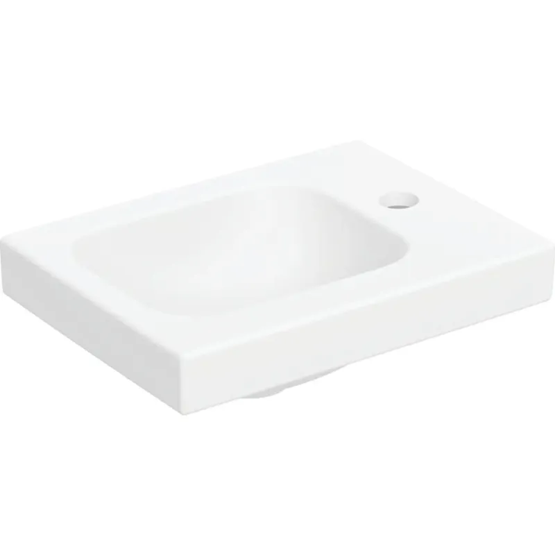 Geberit iCon Light fontein met kraangat rechts 38cm wit Laatste Kans