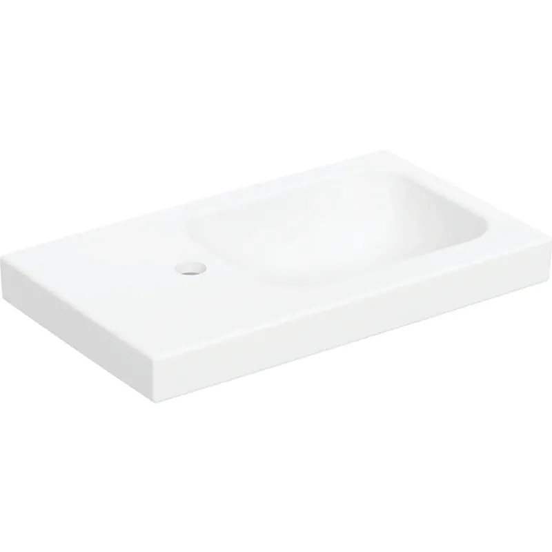 Bestel Nu Geberit iCon Light fontein met kraangat links 53cm wit