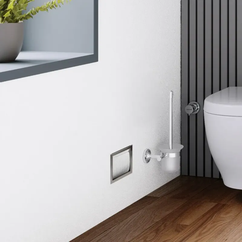 Goedkoop Sanigoods Rio inbouw reserve rolhouder RVS