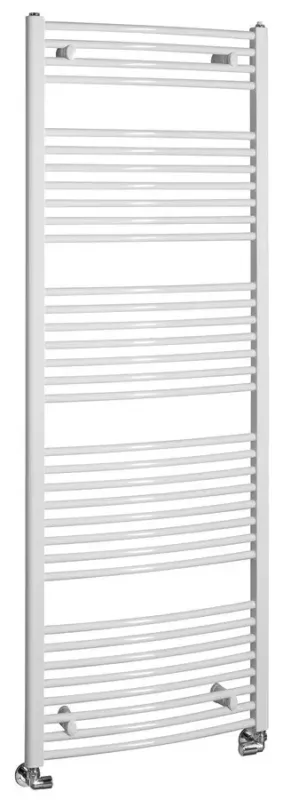 Aqualine Orbit gebogen design radiator 60x168cm wit 1013Watt Finale Uitverkoop