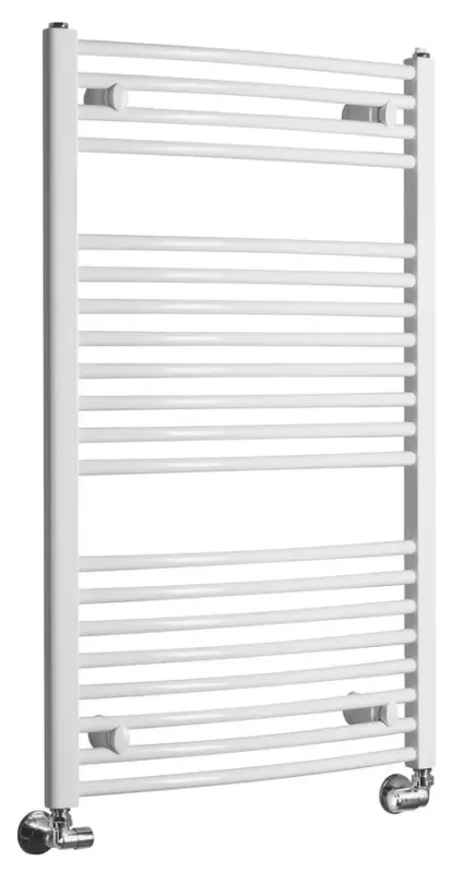 Laatste Versie Aqualine Orbit gebogen design radiator 60x96 wit 597Watt