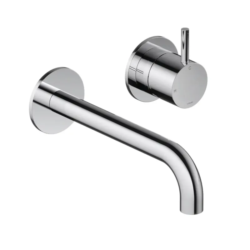 Populair Hotbath Cobber 2-gats inbouw wastafelkraan 18cm chroom