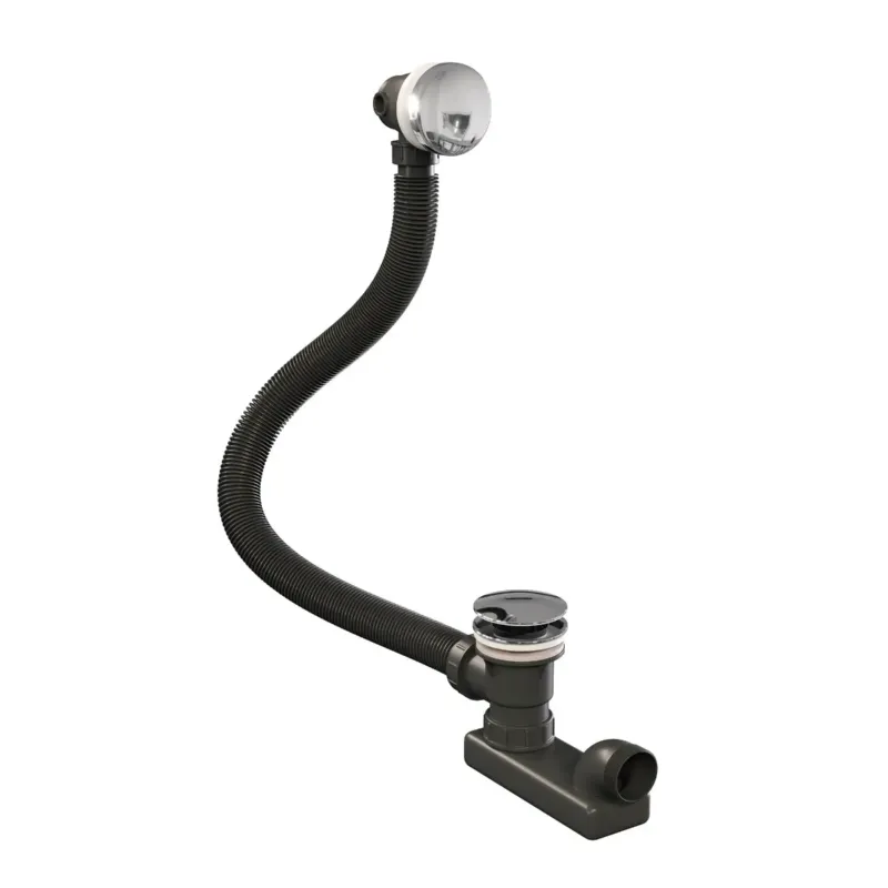 Korting Brauer Chrome Edition badafvoer met overloop chroom