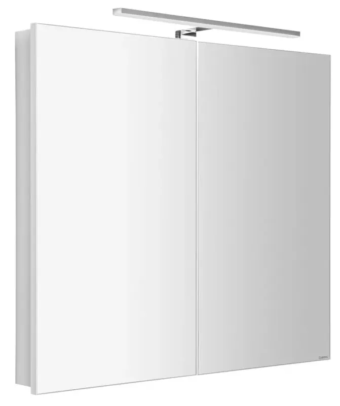 Nieuw Sapho Greta spiegelkast met LED-verlichting 81x70cm wit mat