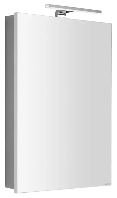 Goedkoop Sapho Greta spiegelkast met LED-verlichting 50x70cm wit mat