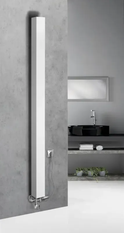 Sapho Cubiq badkamerradiator 10x180cm wit mat 365W Finale Uitverkoop