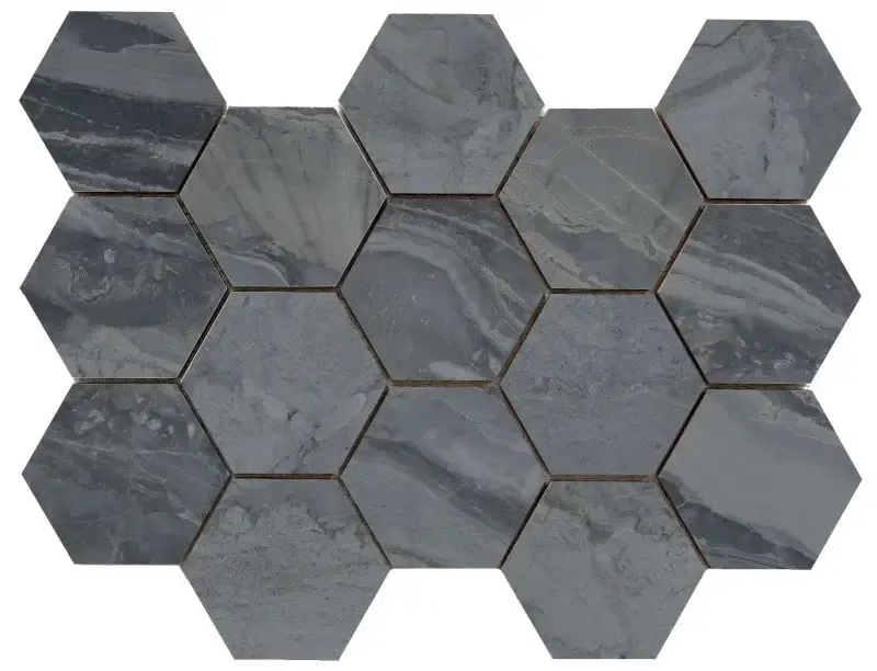 Jabo Luxury Dark hexagon mozaïek 33x23cm Laatste Versie
