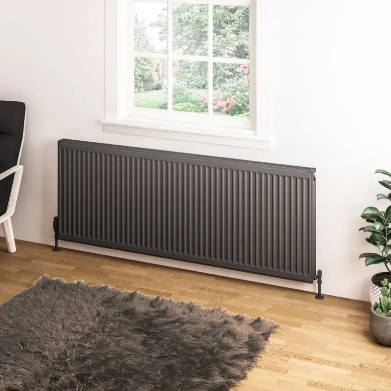 Eastbrook Type 11 paneelradiator 160x60cm 1871W antraciet Koop Vandaag