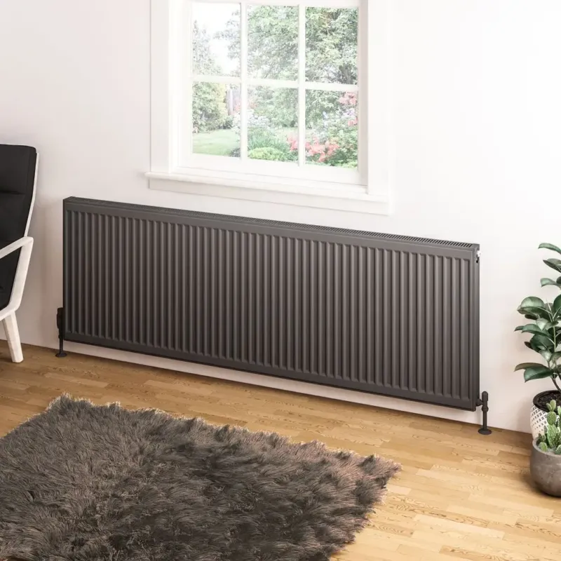 Eastbrook Type 11 paneelradiator 180x60cm 2105W antraciet Favoriet