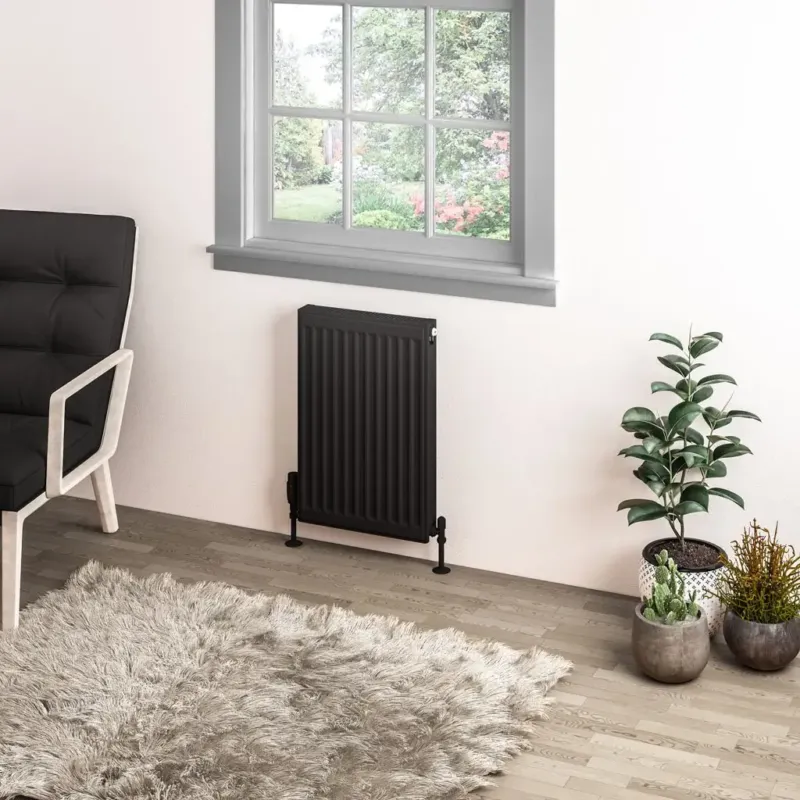 Eastbrook Type 11 paneelradiator 40x60cm 468W zwart mat Speciale Aanbieding