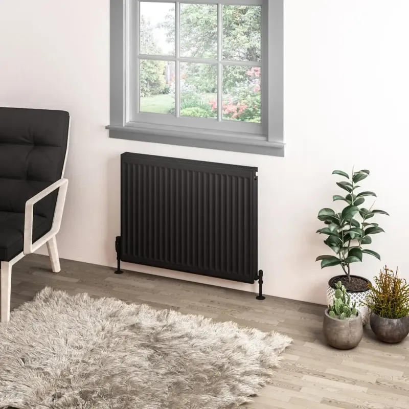 Beste Prijs Eastbrook Type 11 paneelradiator 80x60cm 935W zwart mat
