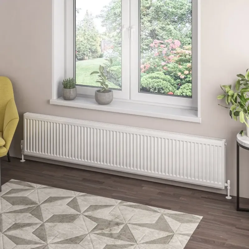Eastbrook Type 21 paneelradiator 200x40cm 2408W wit glans Seizoensaanbieding