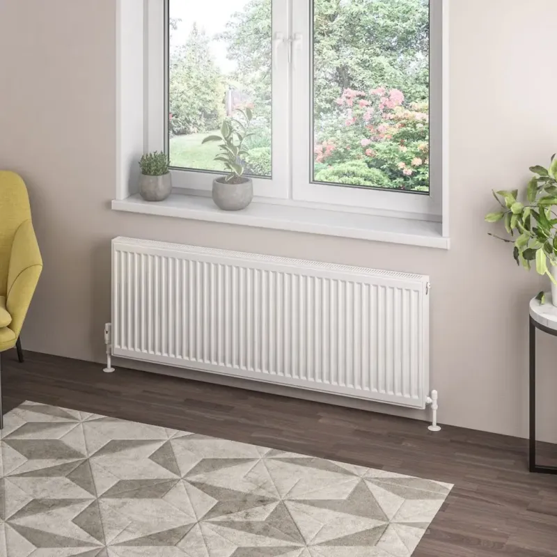 Finale Uitverkoop Eastbrook Type 21 paneelradiator 140x50cm 2031W wit glans