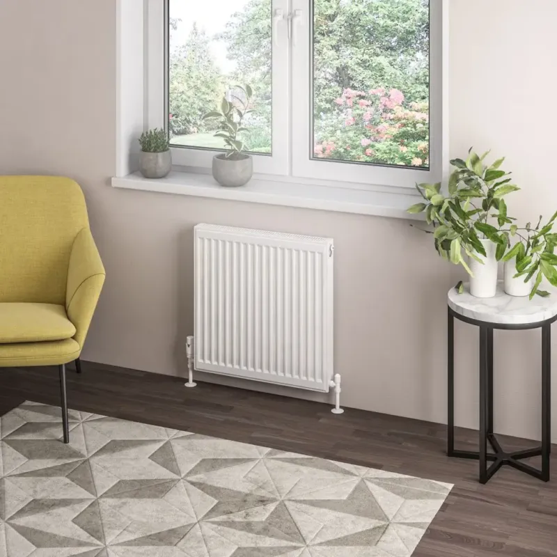 Eastbrook Type 21 paneelradiator 60x60cm 1011W wit glans Flitsaanbieding