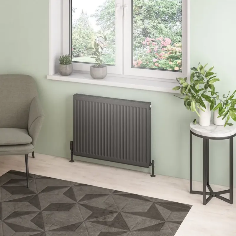 Laatste Kans Eastbrook Type 21 paneelradiator 80x60cm 1349W antraciet
