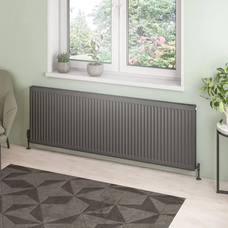 Nieuw Eastbrook Type 21 paneelradiator 180x60cm 3034W antraciet
