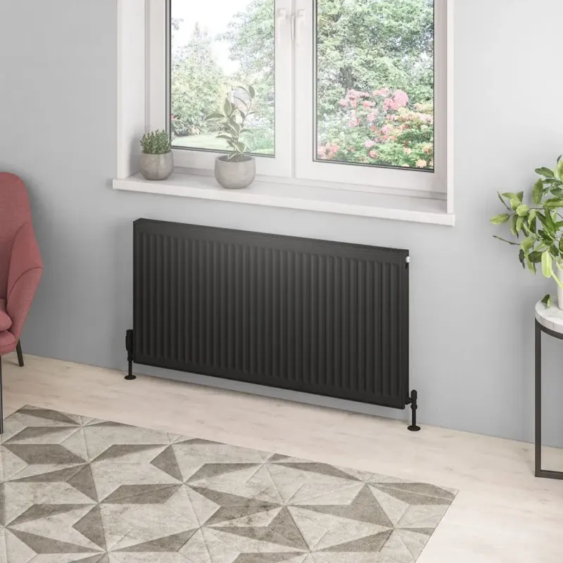 Beperkt Aanbod Eastbrook Type 21 paneelradiator 120x60cm 2022W zwart mat