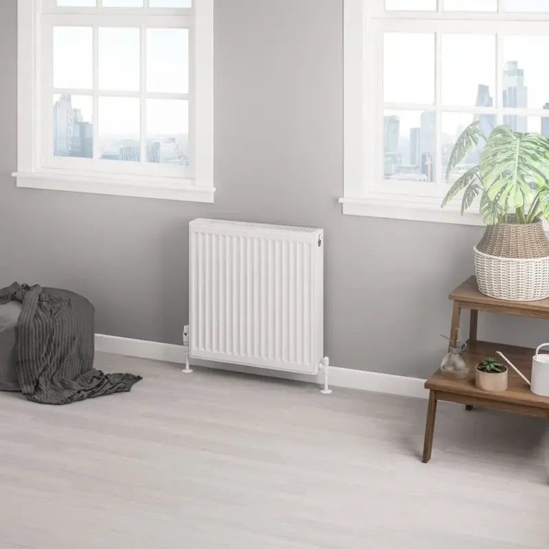 Express Levering Eastbrook Type 22 paneelradiator 60x60cm 1245W wit glans