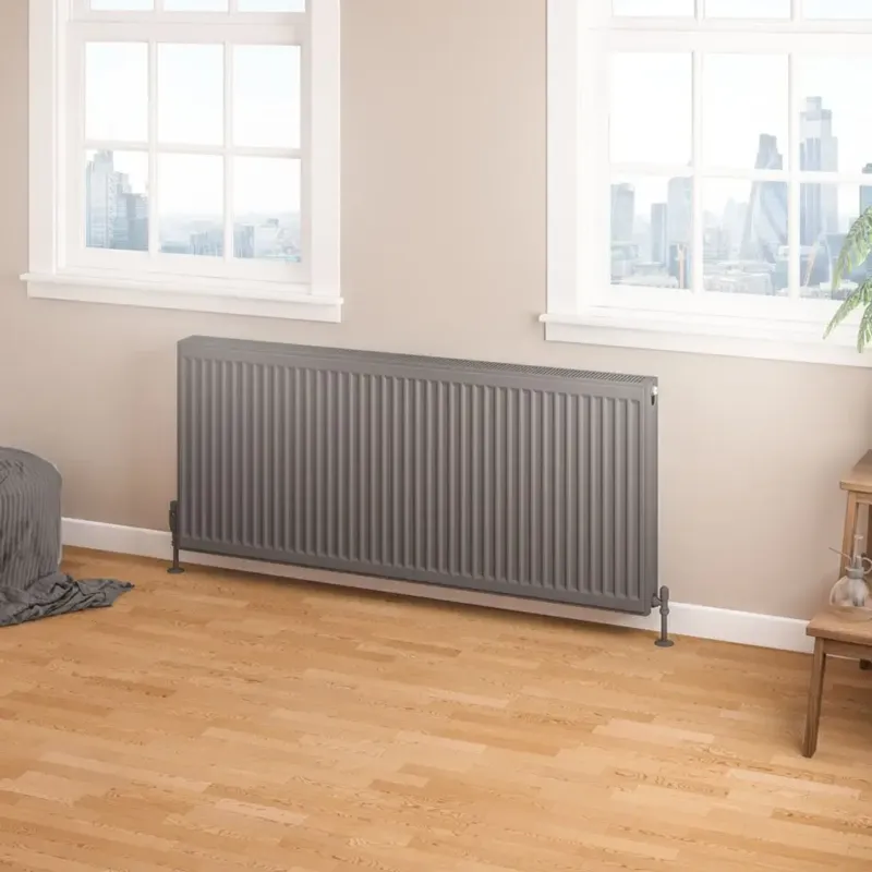 Eastbrook Type 22 paneelradiator 140x60cm 2905W antraciet Nieuw