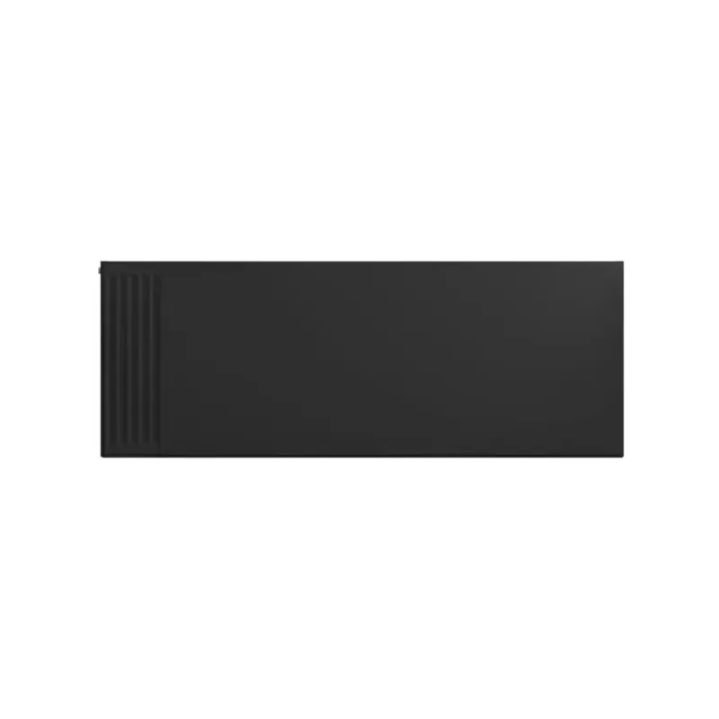Eastbrook plaat voor paneelradiator 160x60cm zwart mat Veilige Betaling
