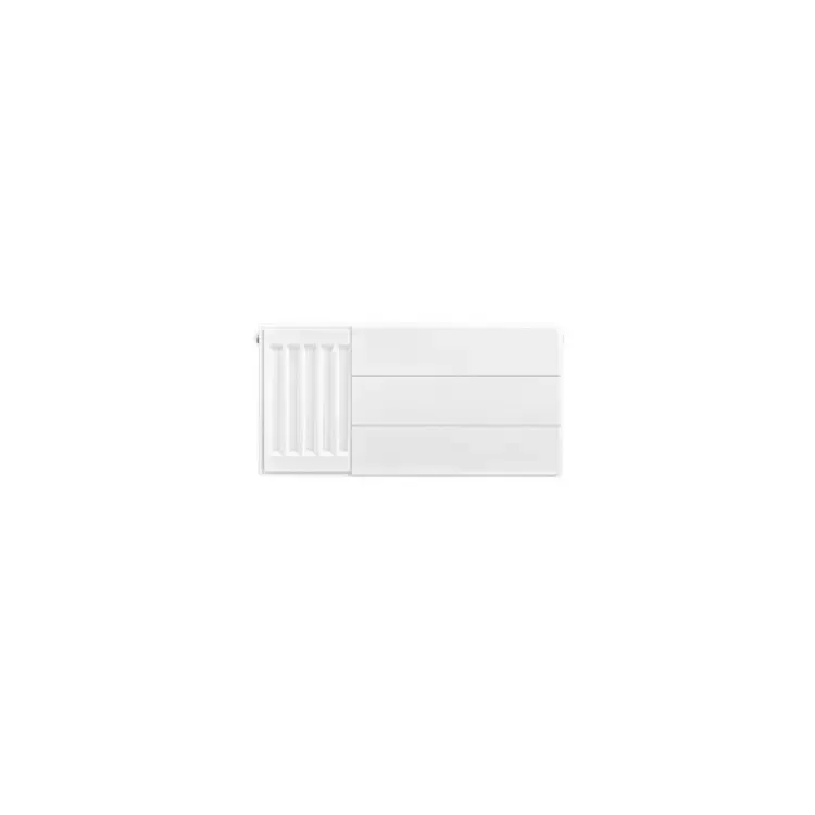 Lage Prijs Eastbrook plaat voor paneelradiator met streep 60x30cm wit glans