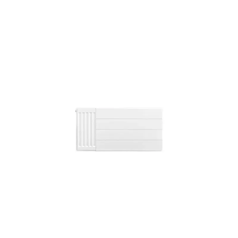 Eastbrook plaat voor paneelradiator met streep 80x40cm wit glans Laatste Versie