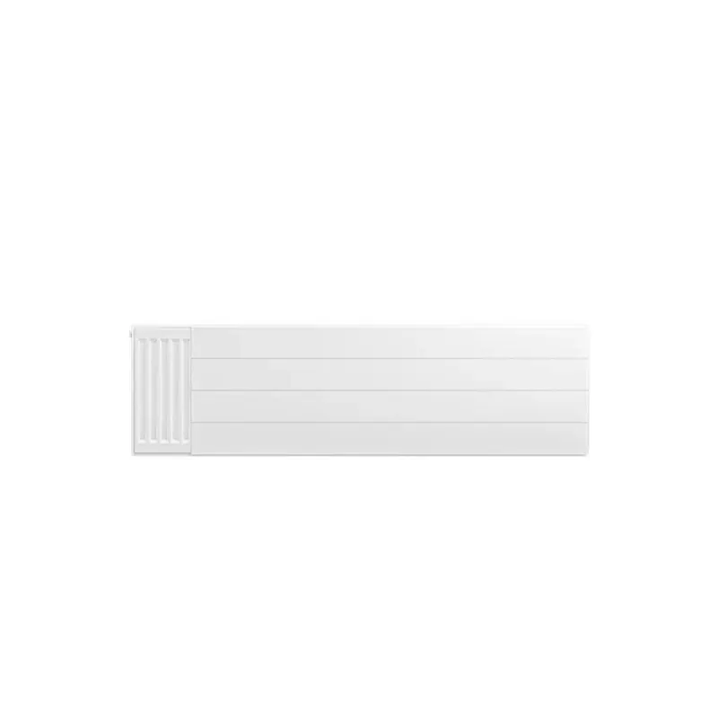Eastbrook plaat voor paneelradiator met streep 140x40cm wit glans Laatste Kans