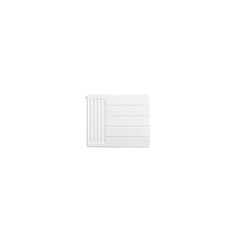 Fabrieksprijs Eastbrook plaat voor paneelradiator met streep 60x50cm wit glans