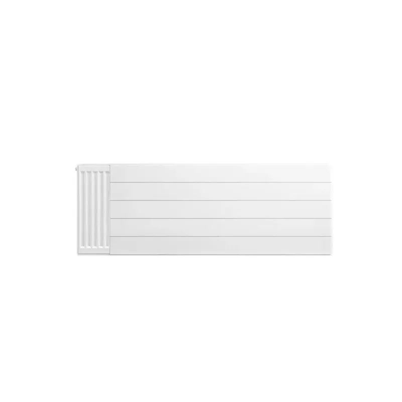 Koopje Eastbrook plaat voor paneelradiator met streep 140x50cm wit glans