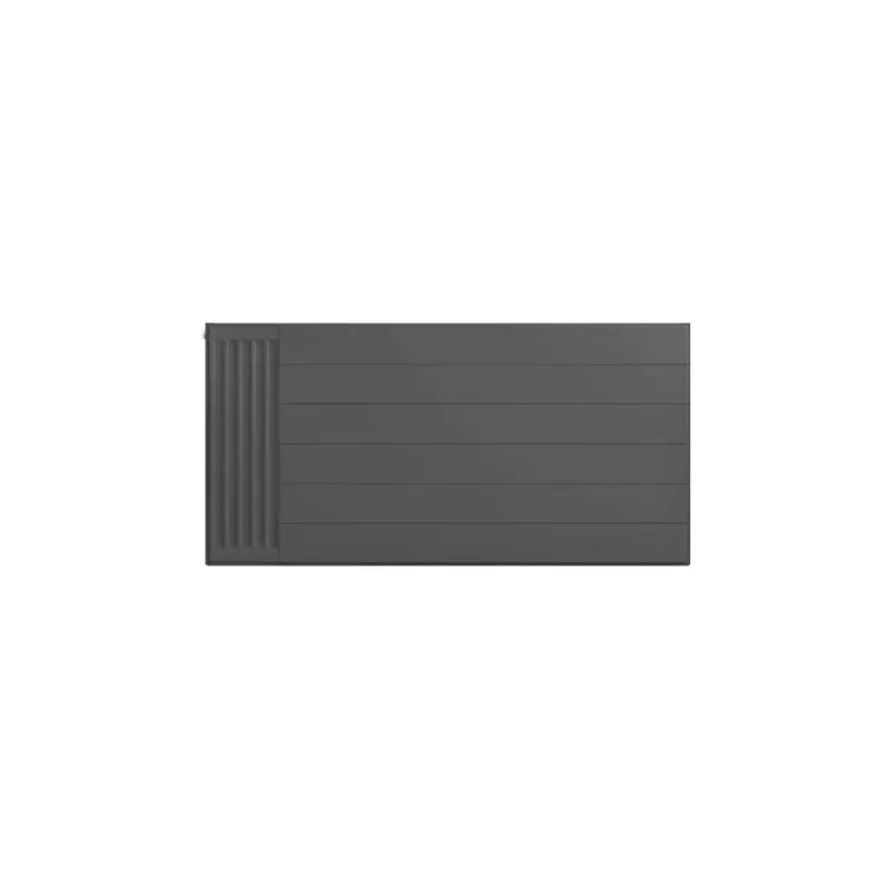 Eastbrook plaat voor paneelradiator met streep 120x60cm antraciet Lage Prijs