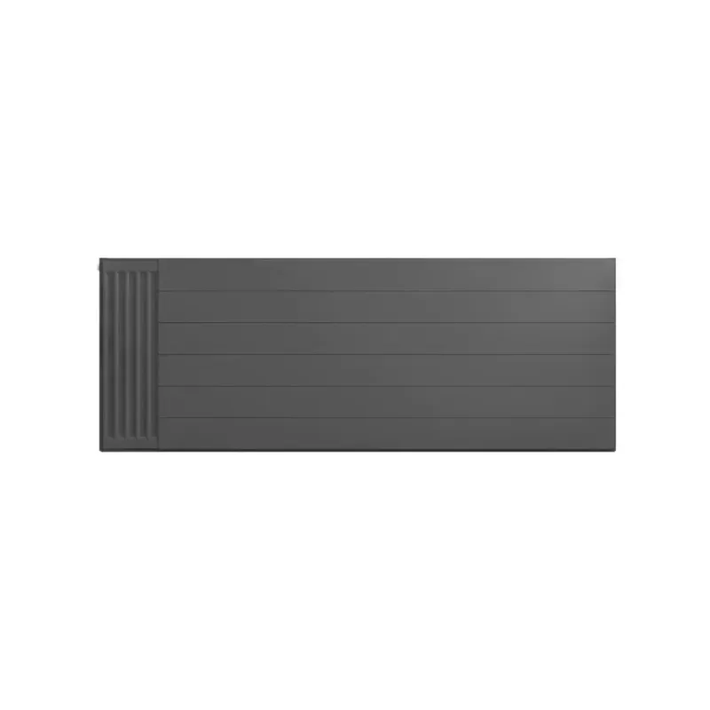 Premium Eastbrook plaat voor paneelradiator met streep 160x60cm antraciet