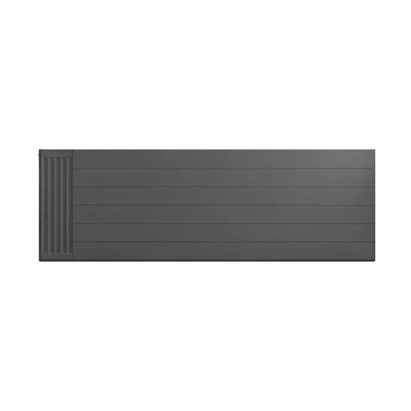 Eastbrook plaat voor paneelradiator met streep 180x60cm antraciet Veilige Betaling