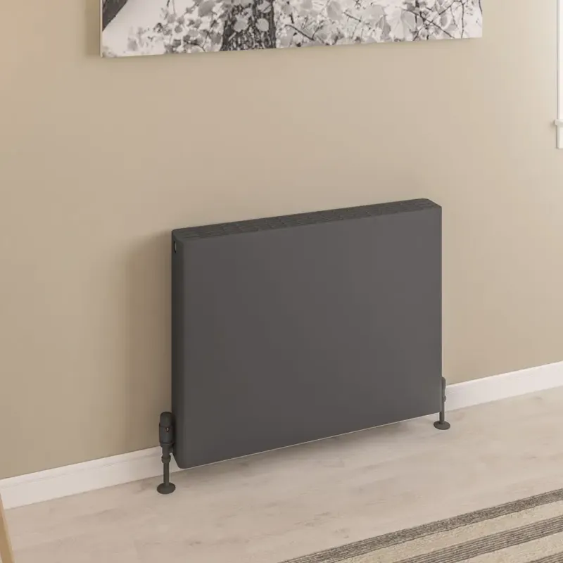Tijdelijk Beschikbaar Eastbrook Keynsham paneelradiator 80x60cm 1577W antraciet