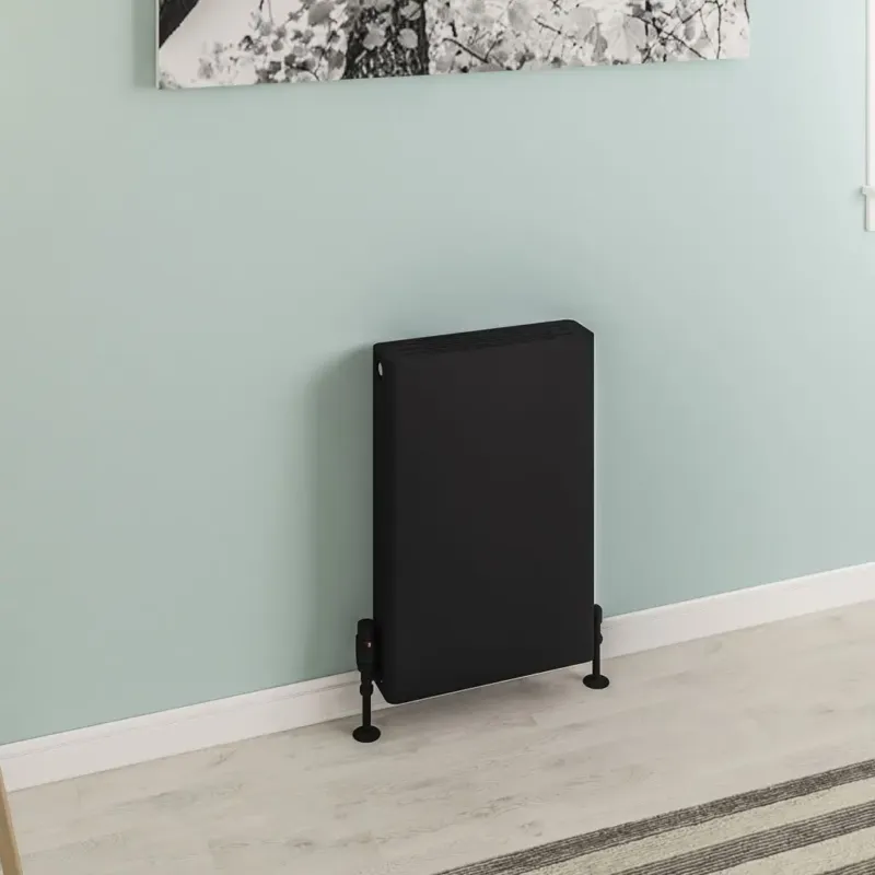 Eastbrook Keynsham paneelradiator 40x60cm 788W zwart mat Shop Nu
