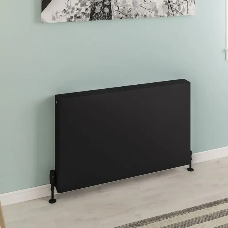 Eastbrook Keynsham paneelradiator 100x60cm 1971W zwart mat Koopje