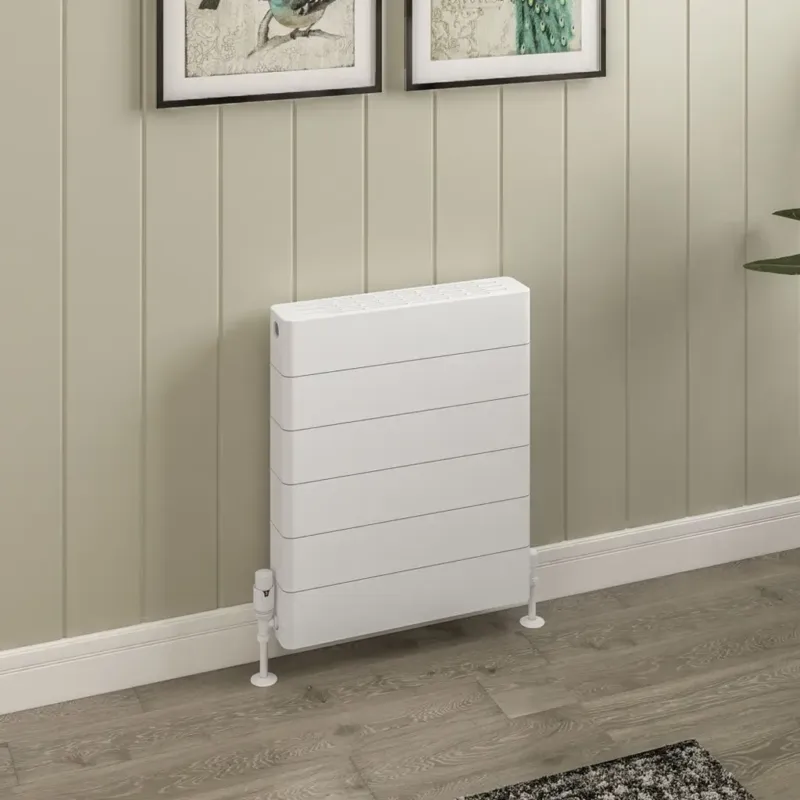 Merkproduct Eastbrook Keynsham paneelradiator met streep 50x60cm 987W wit glans