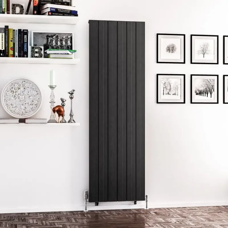 Eastbrook Mersey paneelradiator 57x180cm 1552W antraciet Hoge Kwaliteit