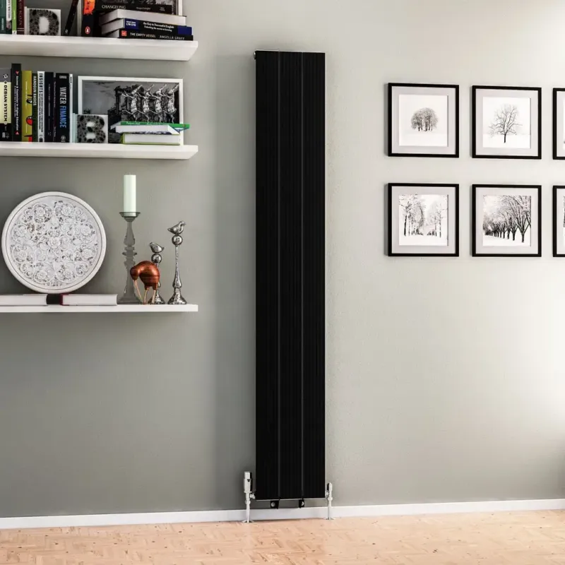 Populair Eastbrook Mersey paneelradiator 28x180cm 776W zwart mat