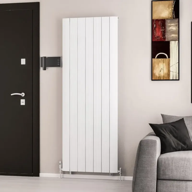 Eastbrook Trent paneelradiator 66x180cm 1779W wit mat Favoriet