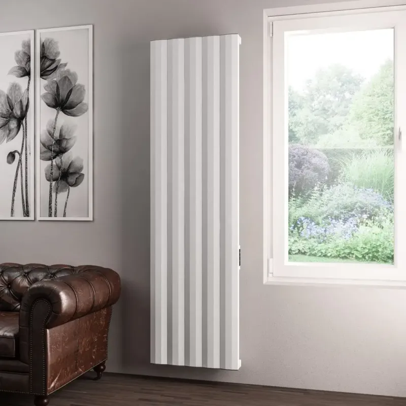 Beperkt Aanbod Eastbrook Derwent elektrische paneelradiator 50x180cm 1000W wit mat