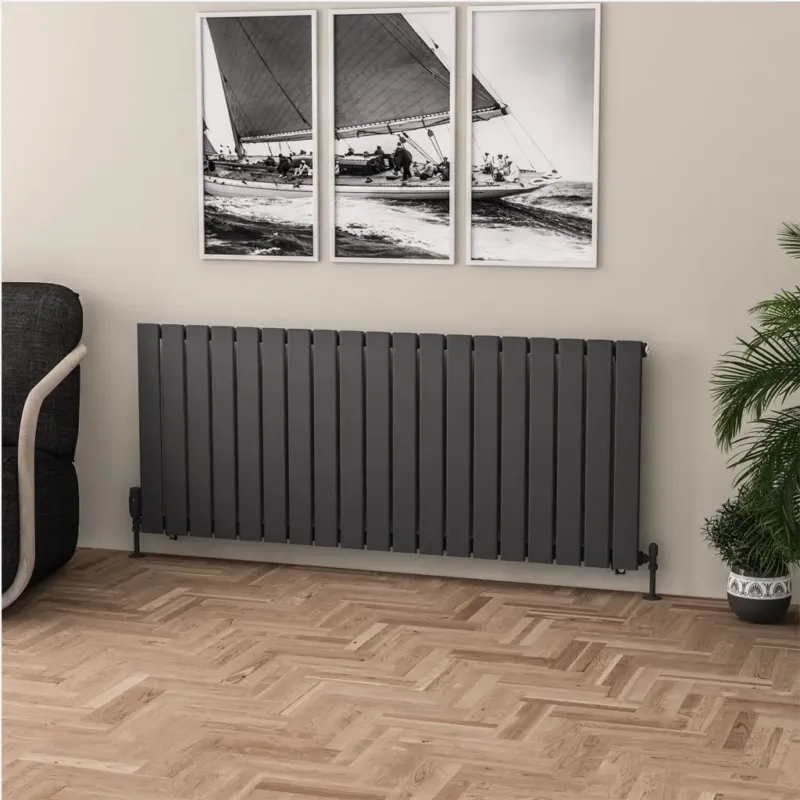 Betaalbaar Eastbrook Warrington paneelradiator type 10 145x60cm 1257W antraciet