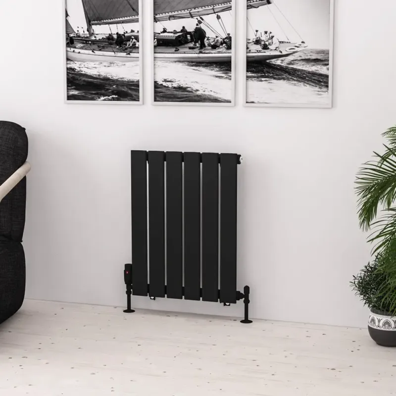 Betaalbaar Eastbrook Warrington paneelradiator type 10 45x60cm 397W zwart mat