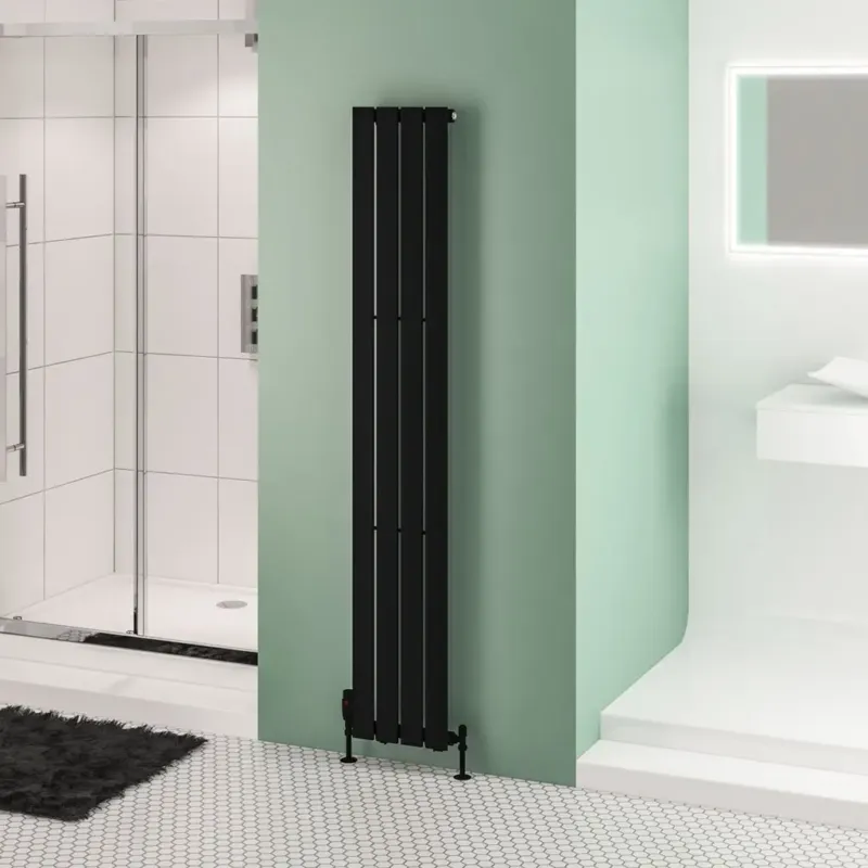 Eastbrook Warrington paneelradiator type 10 30x180cm 705W zwart mat Fabrieksprijs