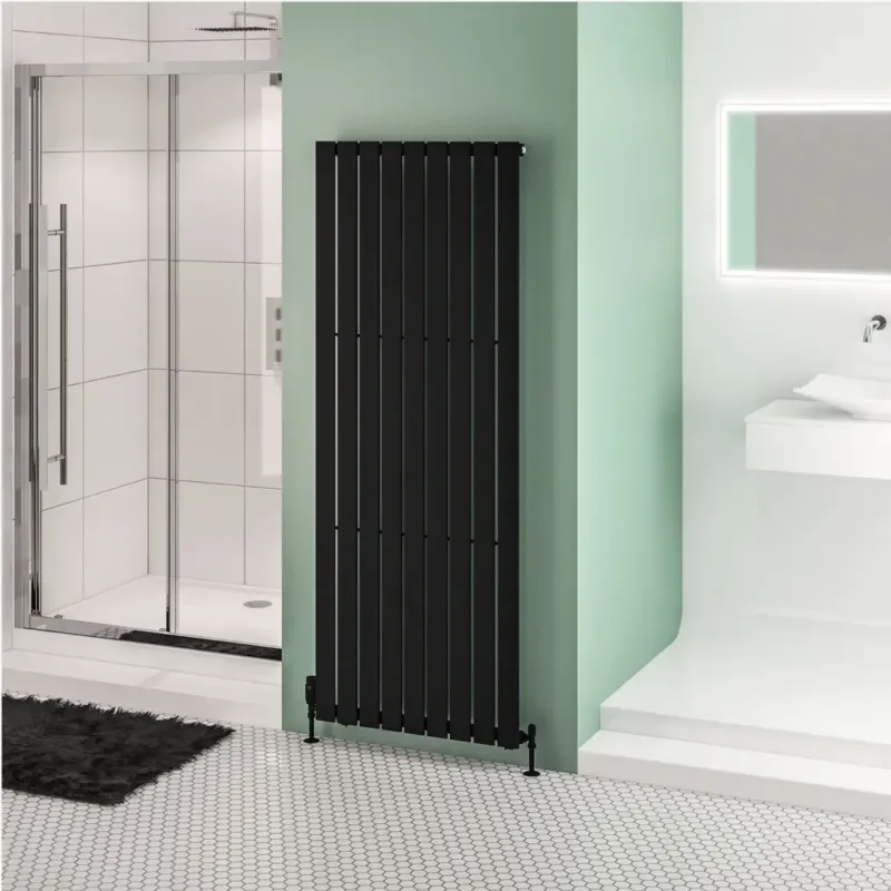 Betrouwbaar Eastbrook Warrington paneelradiator type 10 70x180cm 1586W zwart mat