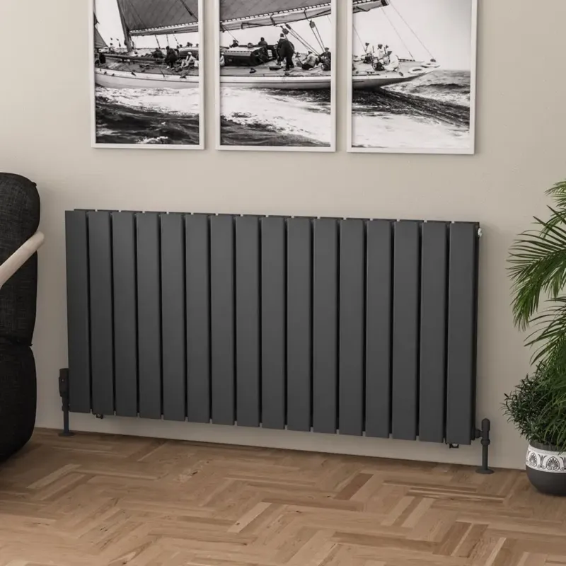 Eastbrook Warrington paneelradiator type 20 120x60cm 1942W antraciet Direct Beschikbaar