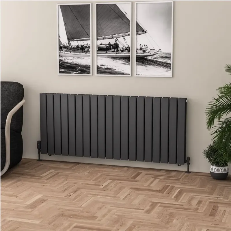 Alleen Vandaag Eastbrook Warrington paneelradiator type 20 145x60cm 2303W antraciet