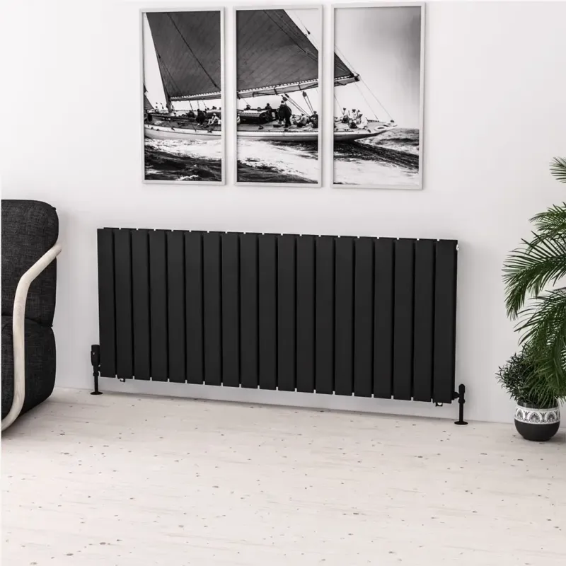 Voordeelprijs Eastbrook Warrington paneelradiator type 20 145x60cm 2303W zwart mat