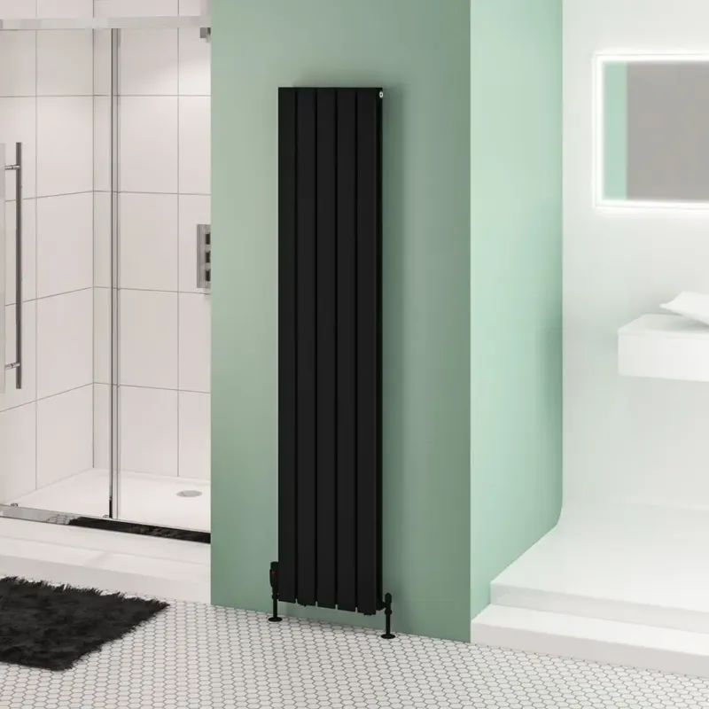 Eastbrook Warrington paneelradiator type 20 38x180cm 1709W zwart mat Seizoensaanbieding